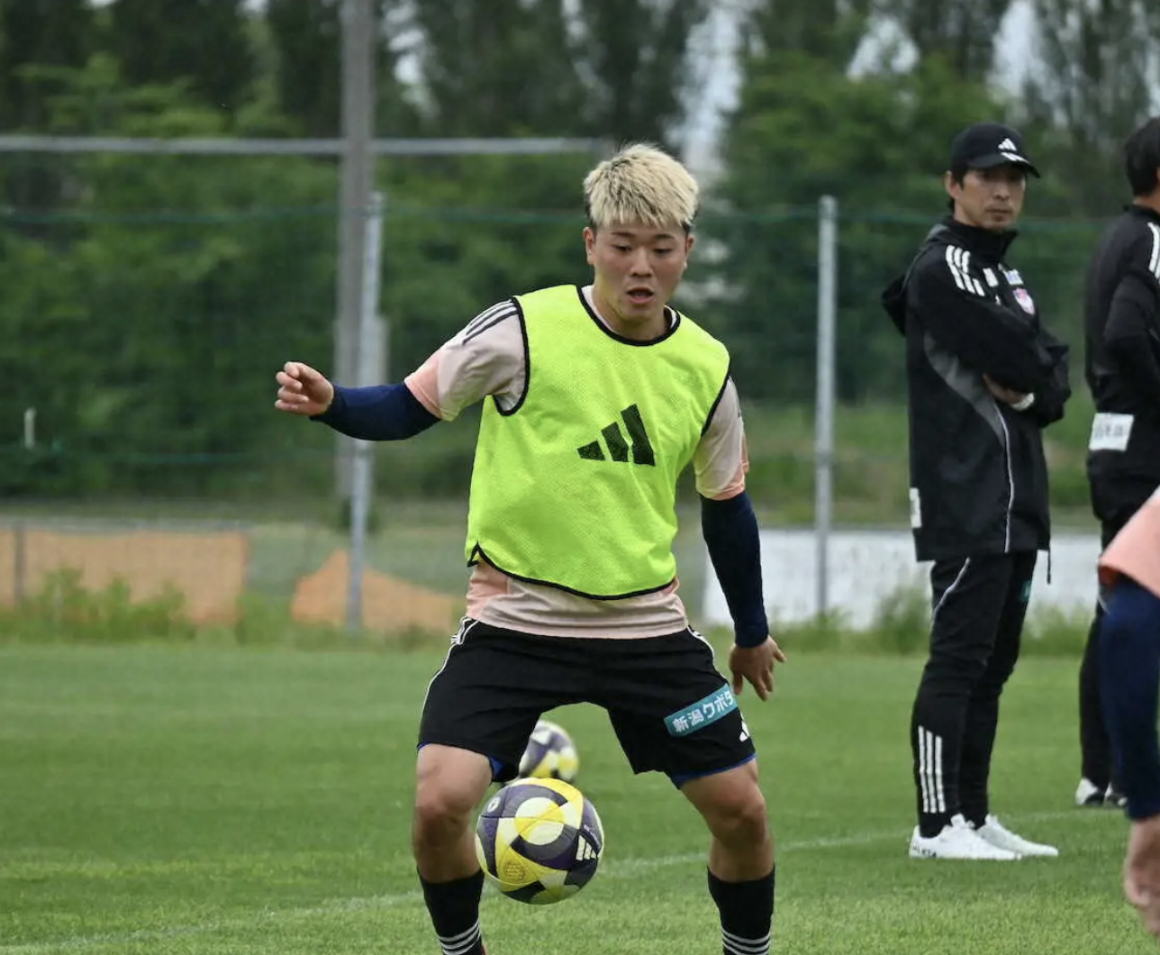 新潟前锋：我不想要个人连场进球，只想对阵名古屋拿到三分